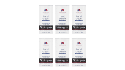 Neutrogena Norwegian Formula Moisturizing Hand Cream 2 oz, Pack of 6