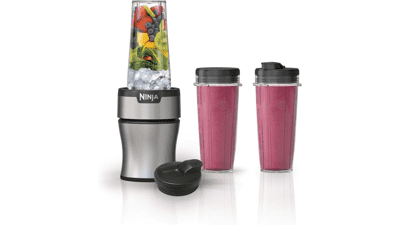 Ninja BN301 Nutri-Blender Plus Compact Personal Blender, 900-Peak-Watt Motor