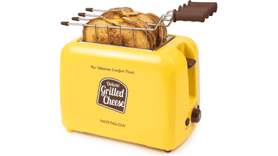 Nostalgia GCT2 Deluxe Grilled Cheese Sandwich Toaster