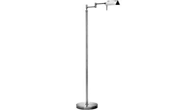 O'Bright Dimmable LED Pharmacy Floor Lamp, 12W, Brushed Nickel