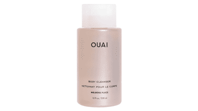 OUAI Body Cleanser, Melrose Place - Foaming Body Wash with Jojoba and Rosehip Oil - 10 Oz