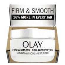 Olay Collagen Peptide Face Moisturizer, 2 oz Fragrance Free Firming Cream