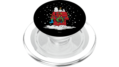 Peanuts Holiday Snoopy Lit Up PopSockets for iPhone
