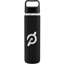 Peloton Glass Water Bottle 16 oz Black