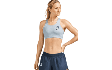 Peloton Heathered Strappy Sports Bra