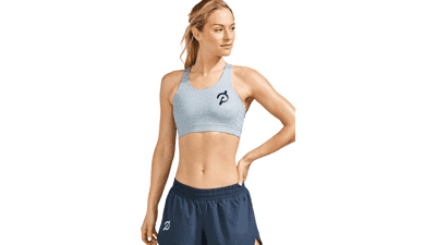 Peloton Heathered Strappy Sports Bra