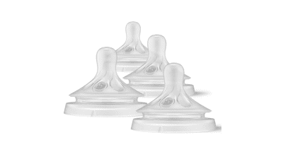 Philips AVENT Baby Bottle Nipples Flow 5, 6M+ 4pk