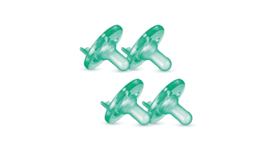 Philips AVENT Soothie Pacifier 0-3 Months Green 4 Pack