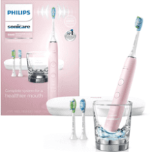 Philips Sonicare DiamondClean Smart 9300 Electric Toothbrush, Pink