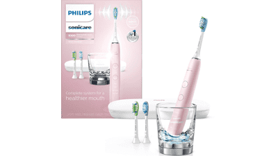 Philips Sonicare DiamondClean Smart 9300 Electric Toothbrush, Pink