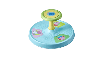 Playskool Peppa Pig Sit 'n Spin Musical Spinning Toy for Toddlers