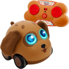 Poko Petz Remote Control Car for Toddlers Dog Toys 2.4GH Light Up Singing Talking Preschool Best Birthday Gifts
