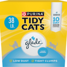 Purina Tidy Cats Clumping Multi Cat Litter - Glade Clear Springs 38 lb