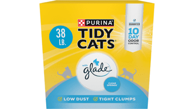Purina Tidy Cats Clumping Multi Cat Litter - Glade Clear Springs 38 lb