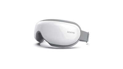 RENPHO Eyeris 1 Eye Massager with Heat and Bluetooth Music for Migraine Relief and Eye Care