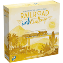 Railroad Ink Challenge: Shining Yellow Edition