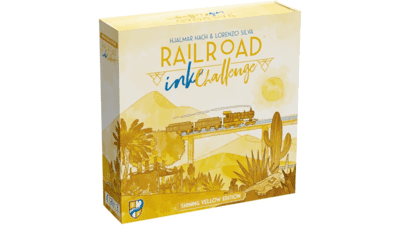 Railroad Ink Challenge: Shining Yellow Edition