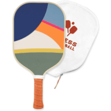 Recess Pickleball Single Paddles - Fiberglass Surface, Honeycomb Core