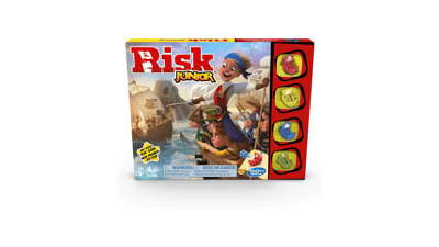 Risk Junior: Pirate Themed Strategy Board Game for Kids 5+ (Amazon Exclusive)
