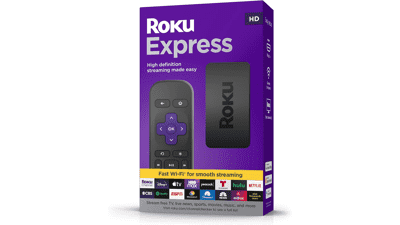 Roku Express HD Streaming Device with Simple Remote - Free & Live TV