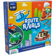 Route Rivals LoveDabble Board Game for Kids and Adults
