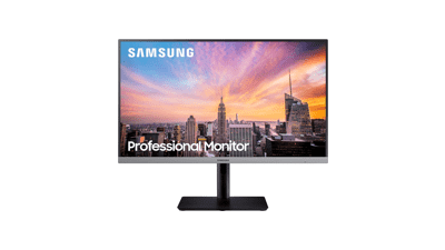 SAMSUNG 27” SR650 1080p Computer Monitor for Business, 75Hz, VGA, HDMI, DisplayPort, USB Hub, Eye Saver Mode