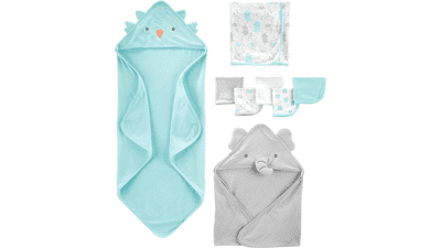 Simple Joys Carter's Unisex 8-Piece Towel Washcloth Set