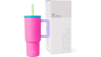 Simple Modern Kids 24 oz Tumbler with Handle and Silicone Straw Lid