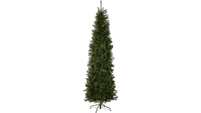 Slim Green Artificial Christmas Tree - Kingswood Fir, 6.5 Feet