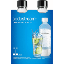 SodaStream Classic DWS Carbonating Bottle Black Twinpack 1L