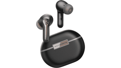 SoundPEATS Capsule3 Pro Hybrid Active Noise Cancelling Earbuds - Hi-Res Bluetooth 5.3 Earphones with LDAC, 6 Mics for Calls, 52 Hrs Battery, IPX4 Rated