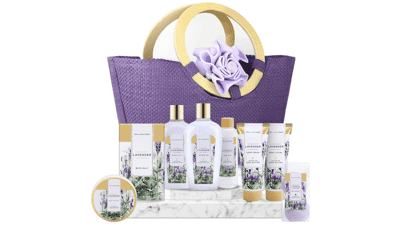 Spa Luxetique Lavender Bath Gift Set - 10pcs