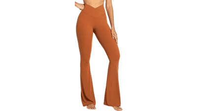 Sunzel Flare Leggings with Tummy Control, High-Waisted and Wide Leg