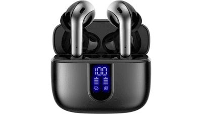 TAGRY Bluetooth Headphones True Wireless Earbuds 60H Playback