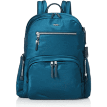 TUMI Voyageur Carson Laptop Backpack 15 Inch Dark Turquoise