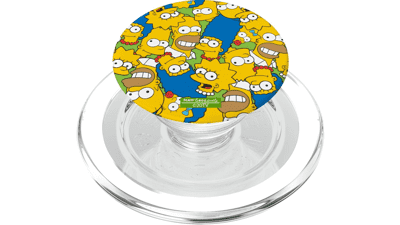 The Simpsons Family Print PopSockets MagSafe PopGrip for iPhone