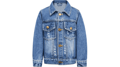 Toddler Denim Jacket for Boys and Girls 1-5 Years