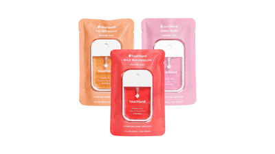 Touchland Power Mist Hydrating Hand Sanitizer Spray, JUICY 3-PACK