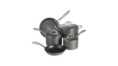 Tramontina Hard Anodized Cookware Set - 8-Piece