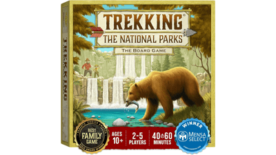 Trekking The National Parks - Award-Winning Family Board Game for National Park Lovers, Kids & Adults | Ages 10+ | Easy to Learn