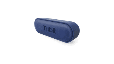 Tribit XSound Go Bluetooth Speaker - 16W Loud Sound, Rich Bass, 24H Playtime, IPX7 Waterproof, Wireless Stereo Pairing, USB-C - Blue