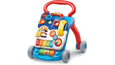 VTech Sit-To-Stand Learning Walker, Blue