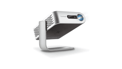 ViewSonic M1+ Portable LED Projector with Auto Keystone, Dual Harman Kardon Bluetooth Speakers, HDMI, USB C