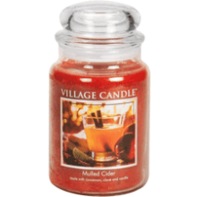 Village Candle Mulled Cider Scented Candle, 21.25 oz
