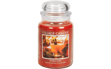 Village Candle Mulled Cider Scented Candle, 21.25 oz