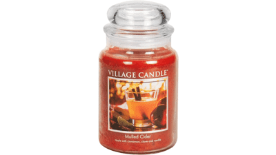 Village Candle Mulled Cider Scented Candle, 21.25 oz