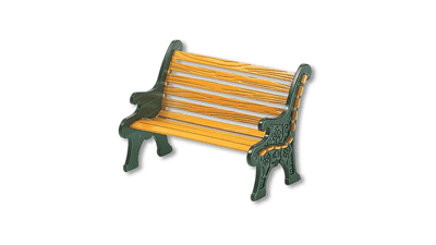 Village Wrought Iron Park Bench - Department 56