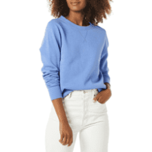 Women's Fleece Crewneck Sweatshirt - Plus Size