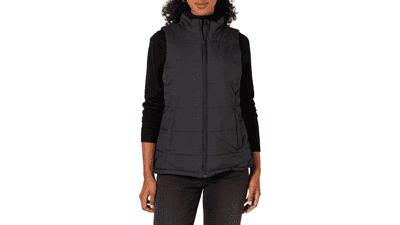 Women's Mid-Weight Puffer Vest - Amazon Essentials