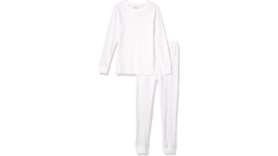 Women's Waffle Snug Fit Pajama Set